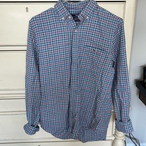 Vineyard Vines Men’s Small flannel button down